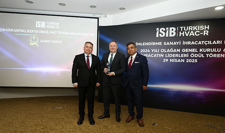 Alarko Carrier, Klima Santrali-Rooftop-Fancoil-Paket Klima İhracat Lideri Oldu