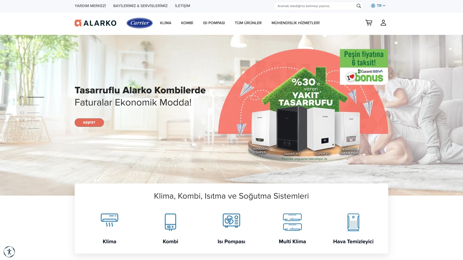 Alarko Carrier Web Sitesi Artık Daha Erişilebilir Alarko Carrier Web Sitesi Artık Daha Erişilebilir