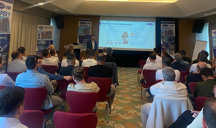 Alarko Carrier, Yeni VRF Klima Sistemi Carrier Super Y Serisi'ni Tanıttı Alarko Carrier, Yeni VRF Klima Sistemi Carrier Super Y Serisi'ni Tanıttı