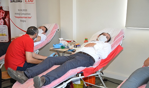 ALDAĞ 'Yaşama Kan Verdi'