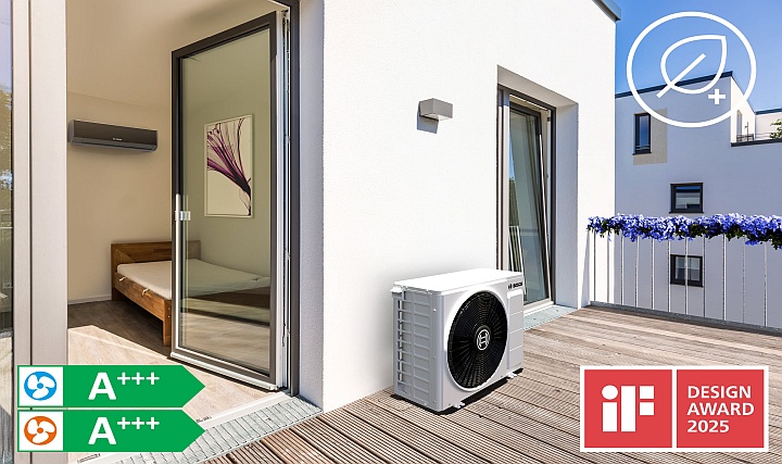 Bosch Climate 7000i ile Evlerde A+++ Konfor Dönemi Başlıyor Bosch Climate 7000i ile Evlerde A+++ Konfor Dönemi Başlıyor