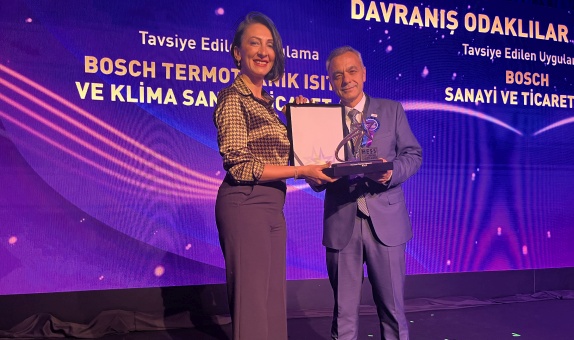 Bosch Home Comfort Group İş Güvenliğinin Yıldızı Ödülü'nü Aldı Bosch Home Comfort Group İş Güvenliğinin Yıldızı Ödülü'nü Aldı