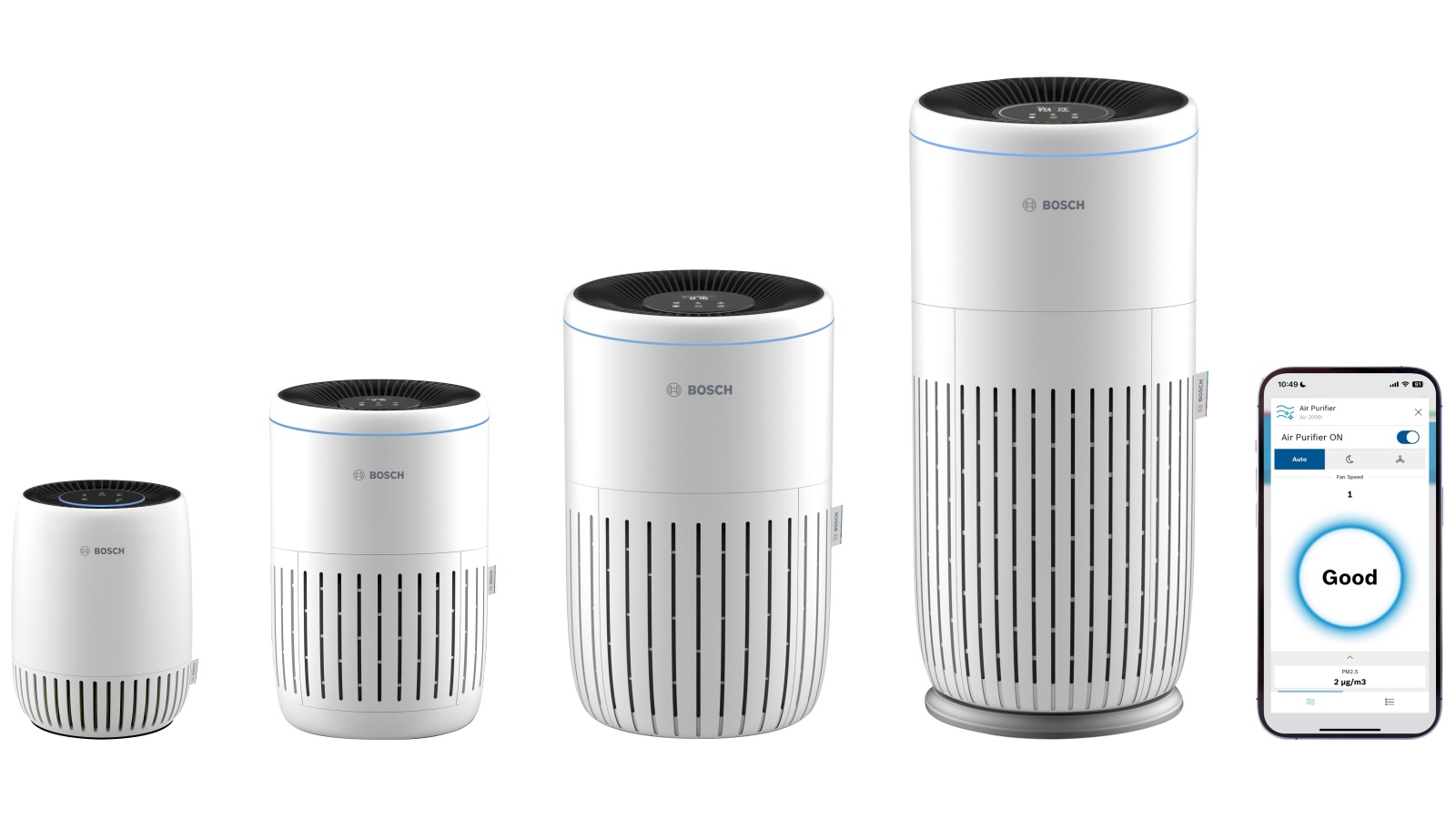 Bosch Home Comfort Group'tan ileri teknoloji hava temizleme cihazları class=