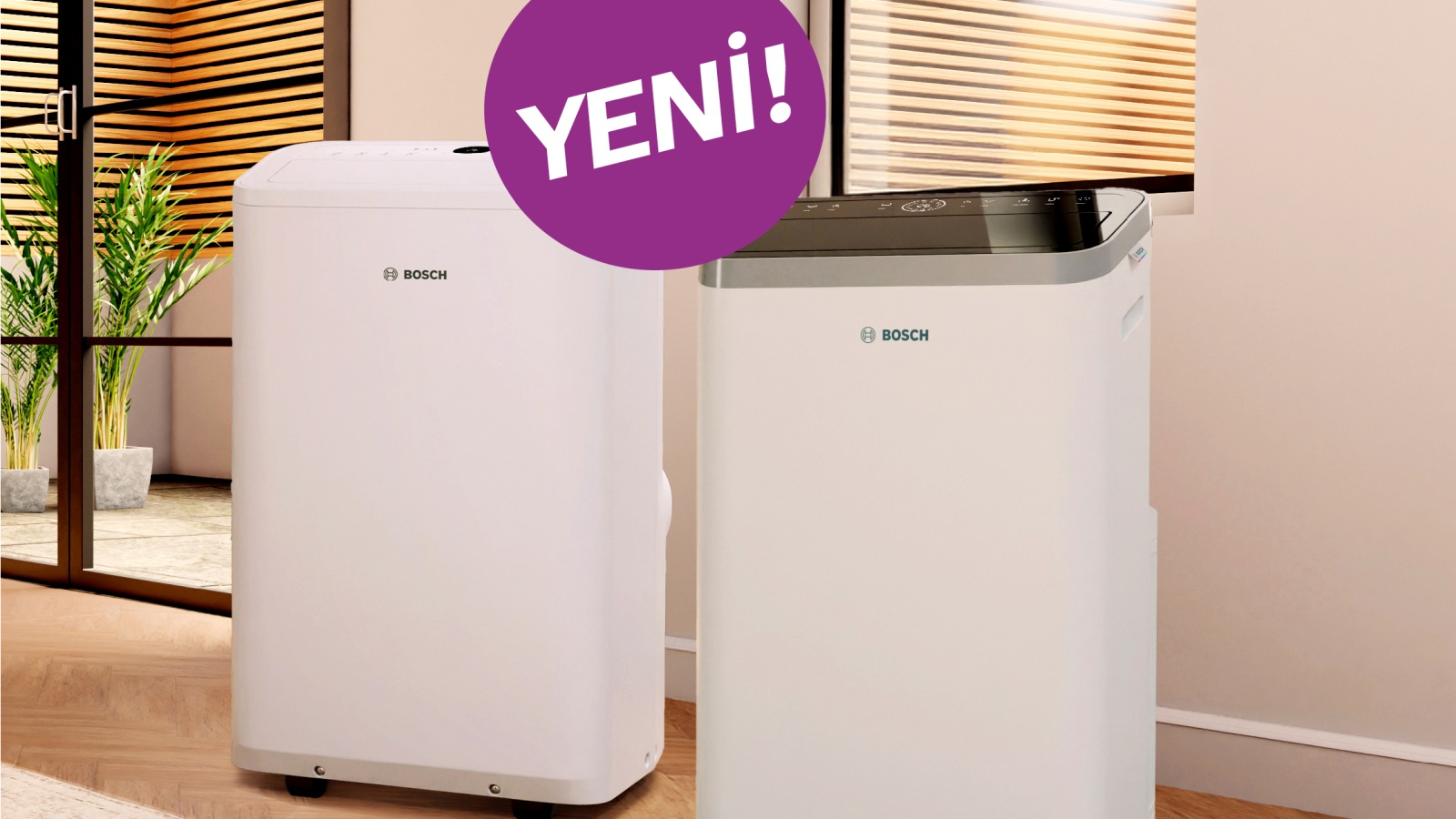 Bosch Home Comfort Group'un, Yeni "Cool" Mobil Klima Serisi Bosch Home Comfort Group'un, Yeni "Cool" Mobil Klima Serisi