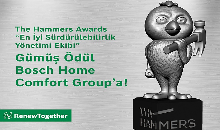 Bosch Home Comfort Group'a Hammers'dan Gümüş Ödül Bosch Home Comfort Group'a Hammers'dan Gümüş Ödül