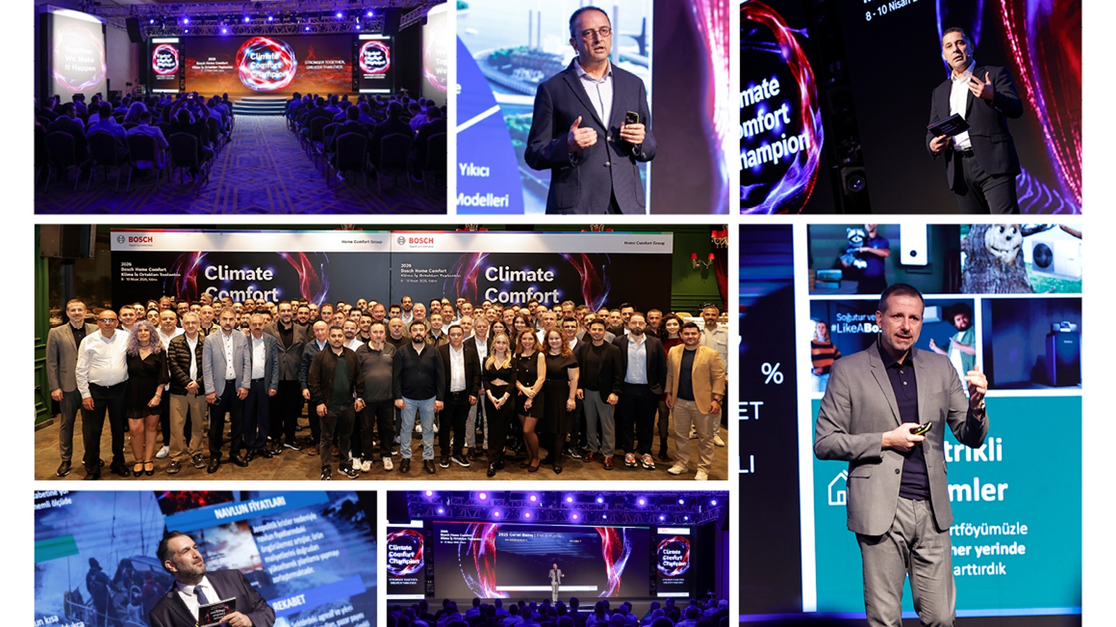 Bosch Home Comfort, İklimlendirme Sektöründeki Klima İş<br/>Ortaklarıyla Kıbrıs'ta Buluştu