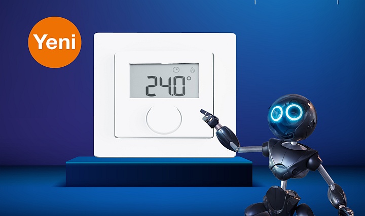 Buderus'tan, Yeni RC100.2 Modülasyonlu Oda Kumandası Buderus'tan, Yeni RC100.2 Modülasyonlu Oda Kumandası