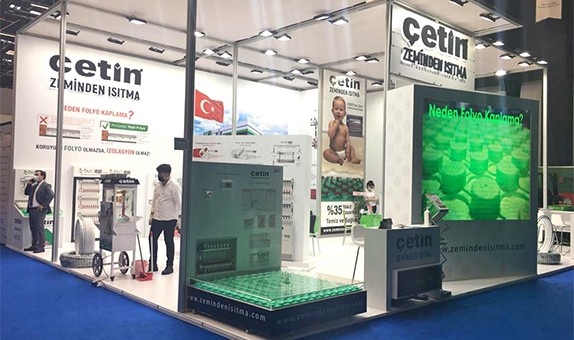 Çetin Zeminden Isıtma Eskişehir 2. Yapı Fuarı'nda Çetin Zeminden Isıtma Eskişehir 2. Yapı Fuarı'nda