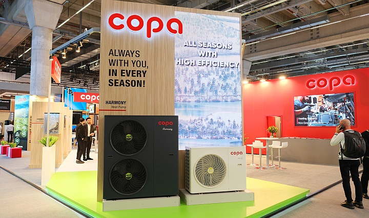 COPA, Yenilikçi Ürünleriyle ISH Frankfurt Fuarı'nda Yerini Aldı