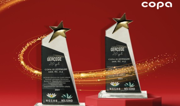 COPA'ya Çifte Ödül COPA'ya Çifte Ödül