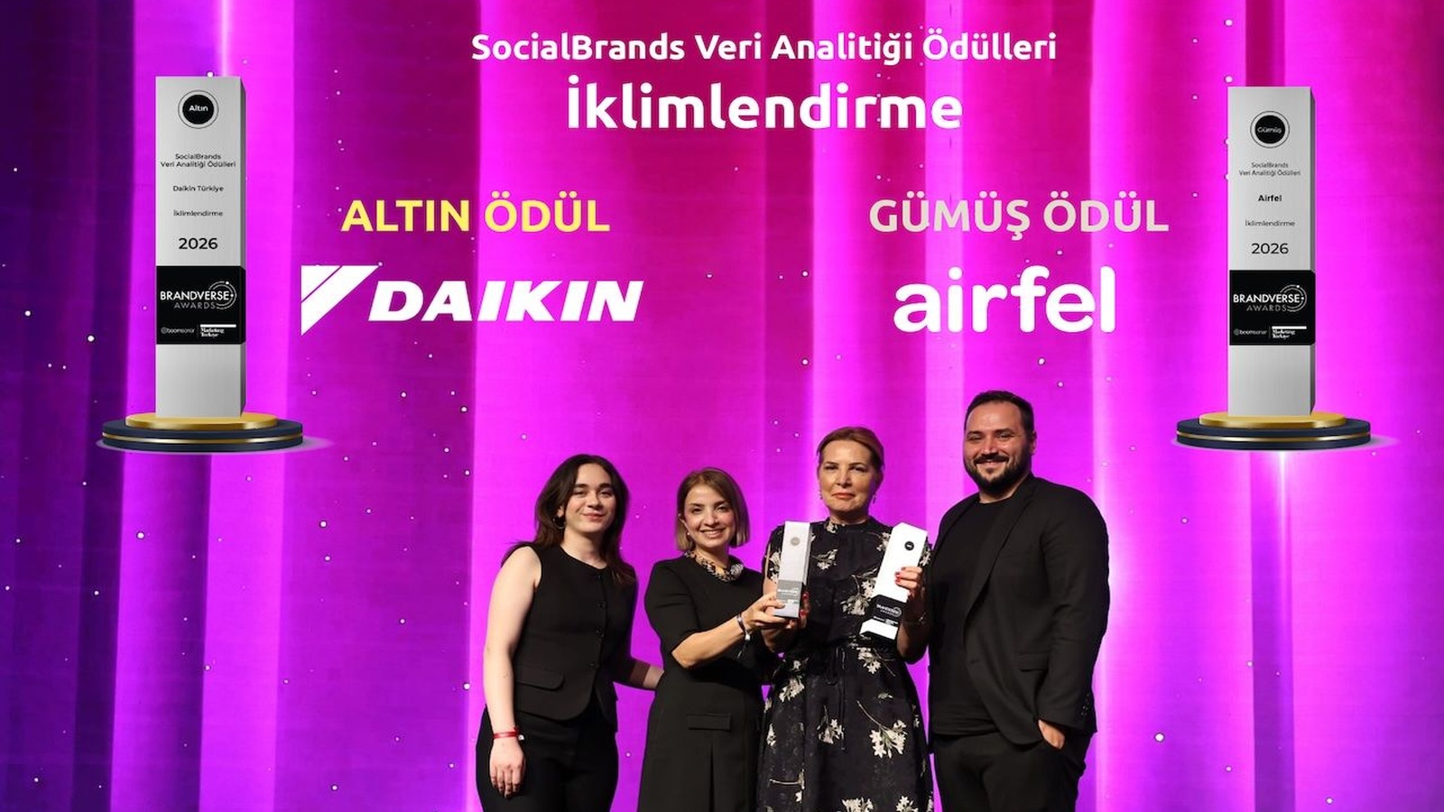 Daikin, Brandverse Awards'tan çifte ödülle döndü