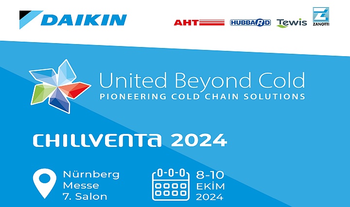 Daikin, Chillventa 2024'de Öncü Soğuk Zincir Çözümlerini Sergileyecek