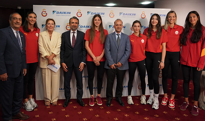 Daikin Türkiye, Galatasaray Kadın Voleybol Takımı ile Yeni Sezona Hazır