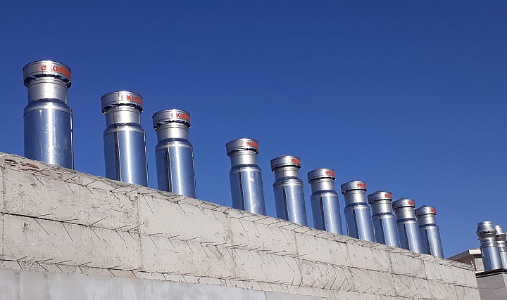 Deprem Konutlarının Doğalgaz Bacaları Ekomaxi'ye Emanet