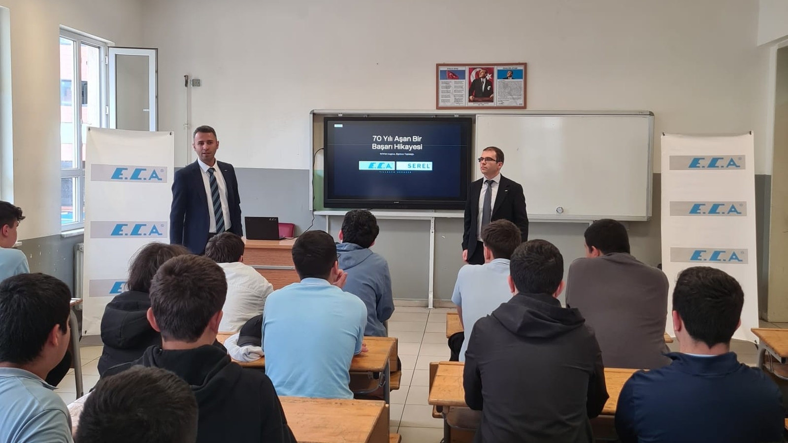 E.C.A. Emar A.Ş.'den genç iklimlendirmecilere kariyer rehberliği