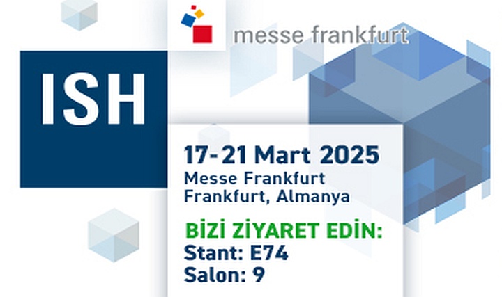 Etna, Frankfurt'ta ISH 2025 Fuarına Katılıyor Etna, Frankfurt'ta ISH 2025 Fuarına Katılıyor