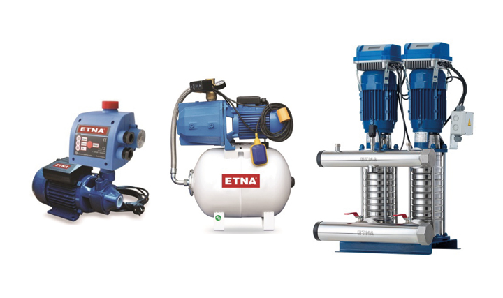 ETNA Paket Tip Konutsal Hidrofor Çözümleri ETNA Paket Tip Konutsal Hidrofor Çözümleri