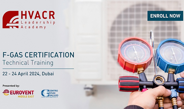 Eurovent'den 'F-Gaz Sertifikasyonu' Teknik Eğitimi