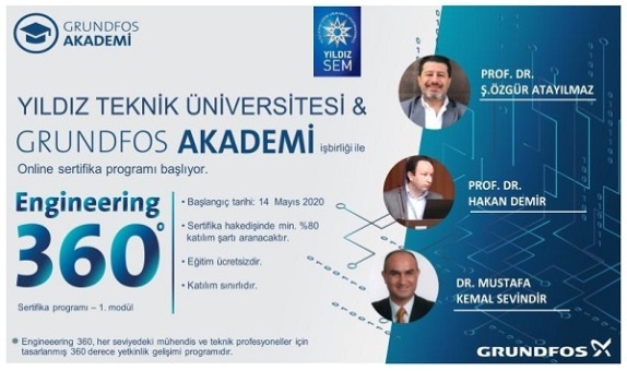 Grundfos Akademi'den ENGINEERING 360° Online Eğitim ve Sertifika Programı