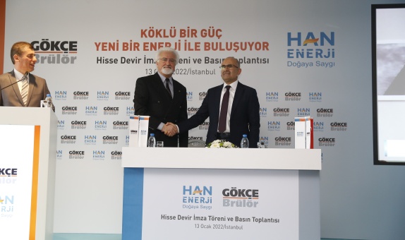 Han Enerji, Yarım Asırlık Gökçe Brülör'ü Satın Aldı Han Enerji, Yarım Asırlık Gökçe Brülör'ü Satın Aldı