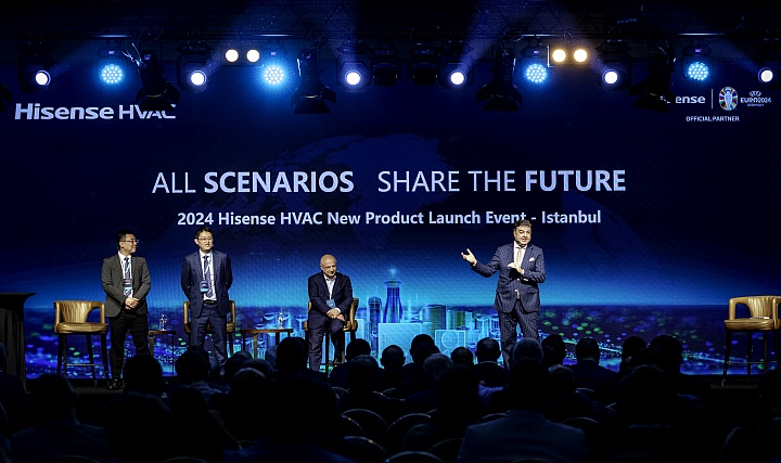 Hisense HVAC, Görkemli bir Toplantı ve Panelle Yeni Ürünlerini Tanıttı Hisense HVAC, Görkemli bir Toplantı ve Panelle Yeni Ürünlerini Tanıttı