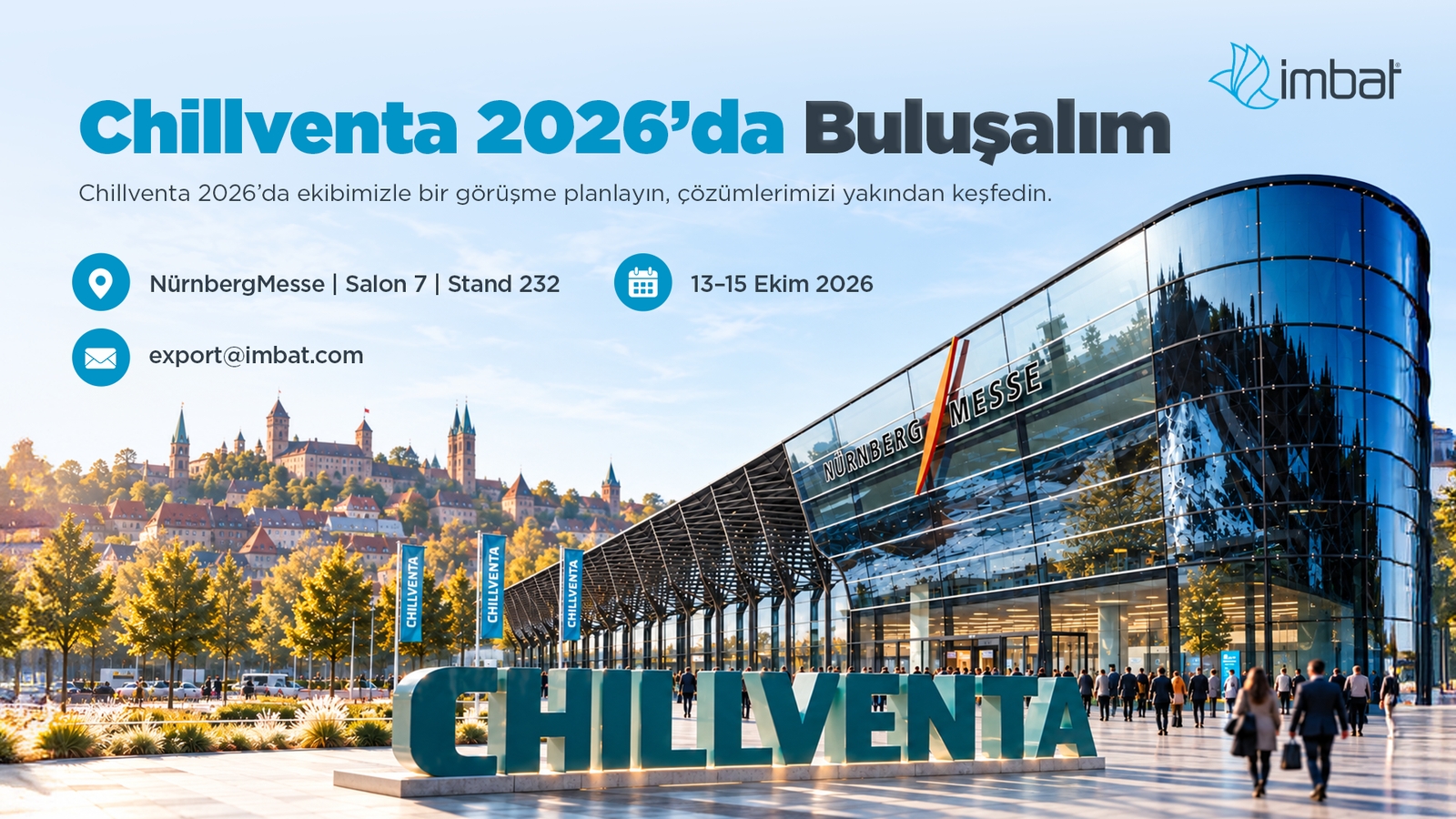 İmbat, Chillventa 2026’da Yenilikçi Mühendislik Gücünü Sahneye Taşıyor