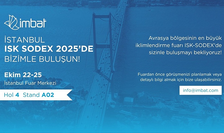 İmbat, ISK-SODEX'te Yenilikçi Mühendislik Çözümleriyle Yer Alacak