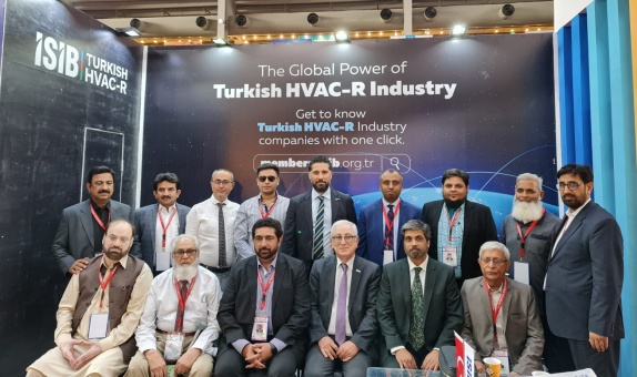İSİB, Pakistan HVAC-R Expo ve Konferans Fuarına Info Stand ile Katıldı İSİB, Pakistan HVAC-R Expo ve Konferans Fuarına Info Stand ile Katıldı
