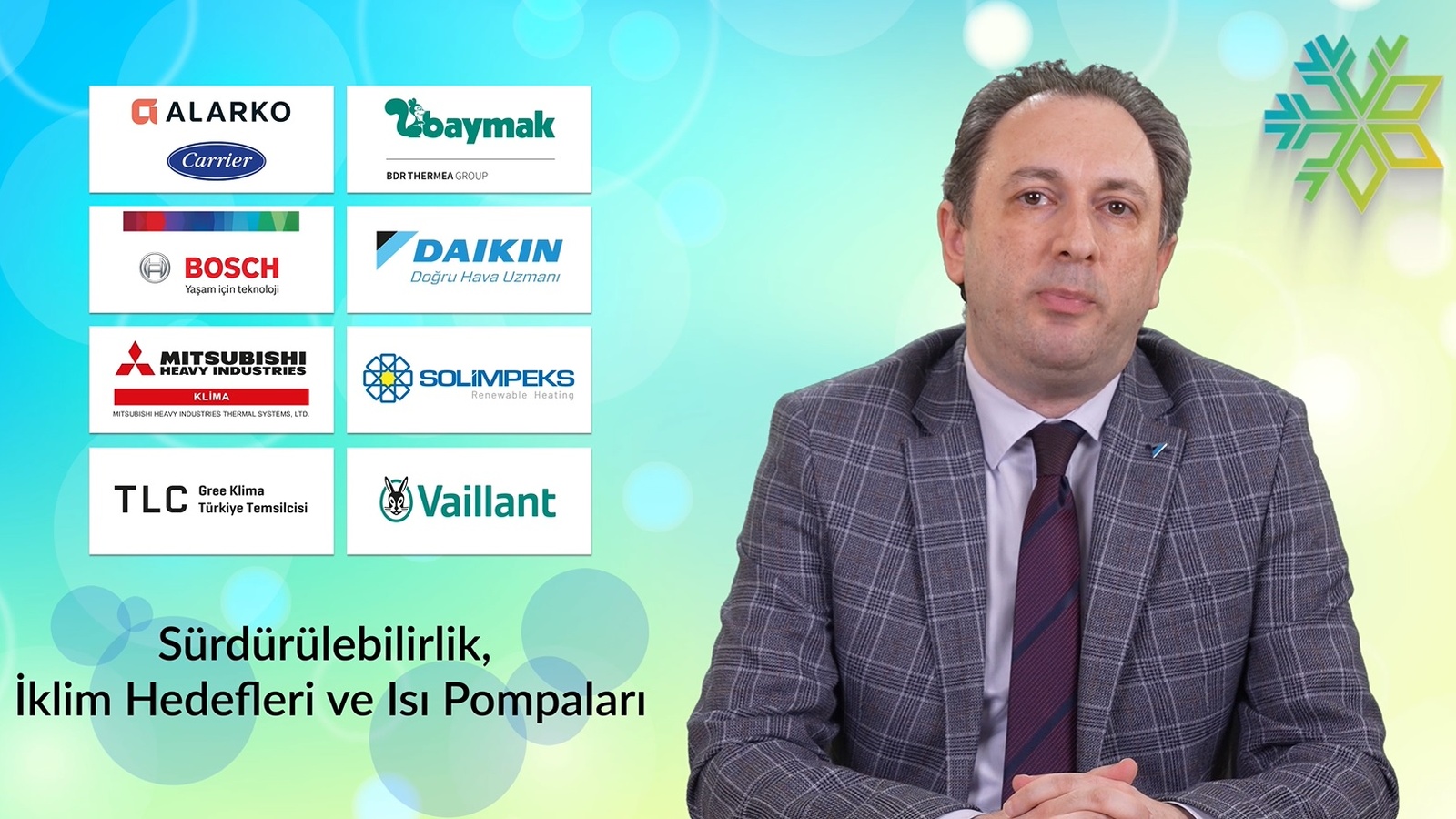 İSKİD'ten "Sürdürülebilirlik, İklim Hedefleri ve Isı Pompaları" konulu video