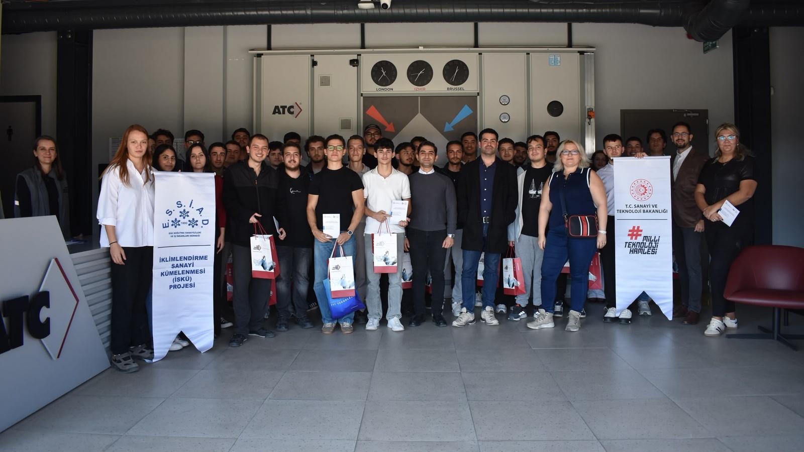 İSKÜ Projesi’nin 3. Teknik Gezisi Air Trade Centre (ATC) Tesislerinde Gerçekleştirildi