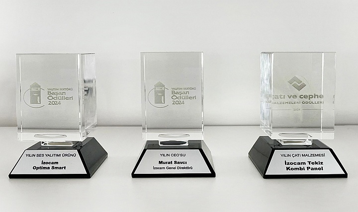 İzocam, 3 Ayrı Prestijli Ödülü Evine Taşıdı