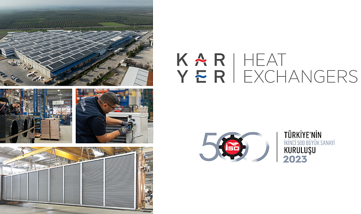 KARYER Türkiye'nin İkinci 500 Büyük Sanayi Kuruluşu Arasında