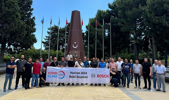 Kombi Klima Shop Bosch Partner Üyeleriyle Bakü'de Buluştu