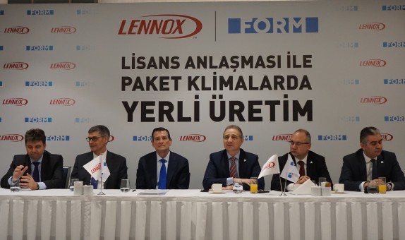 Lennox Paket Klimalar, Form'un Tesislerinde Üretilecek Lennox Paket Klimalar, Form'un Tesislerinde Üretilecek