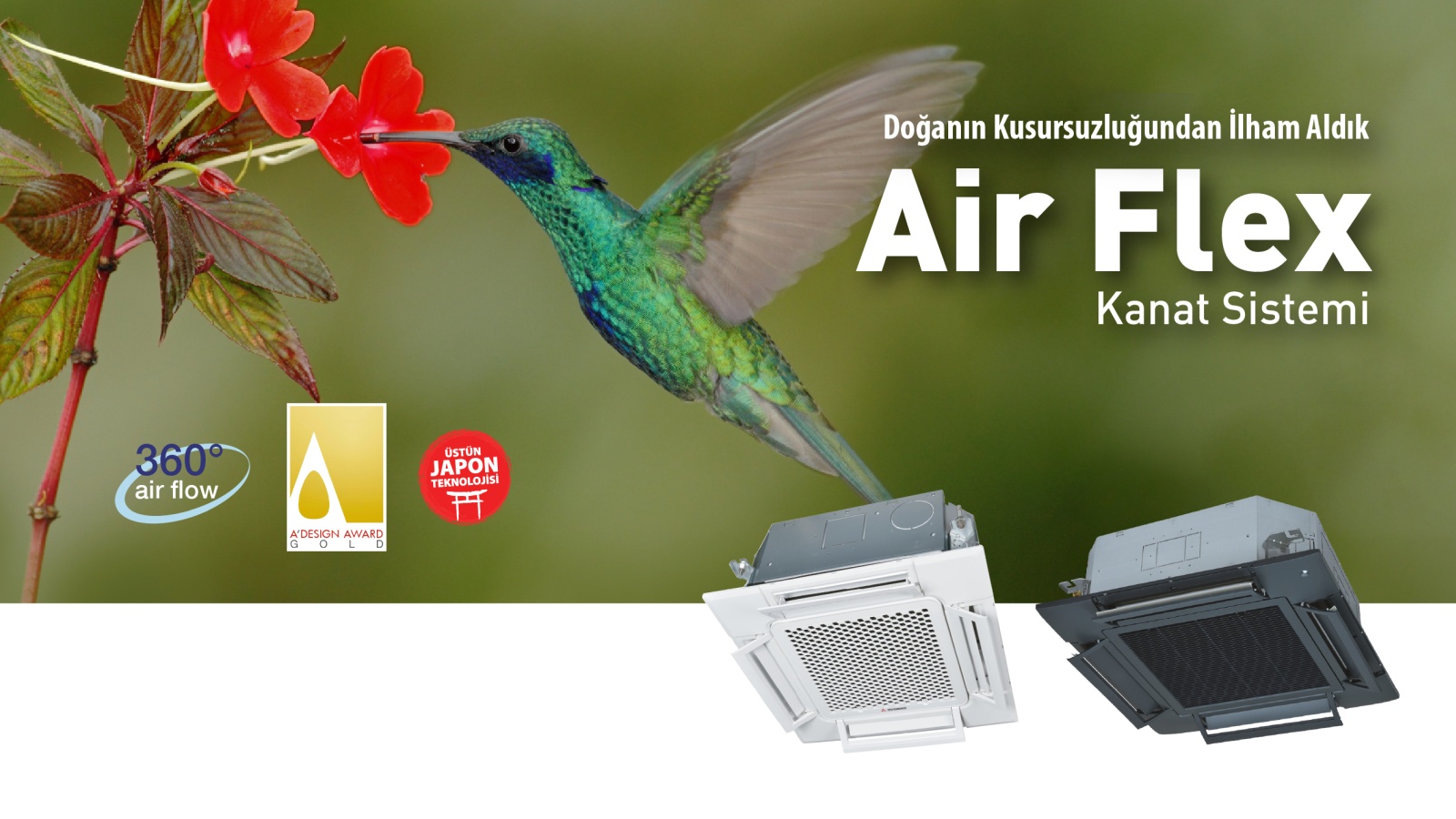 Mitsubishi Heavy Industries Airflex Kaset Tipi Klimalar, Rahatsız Edici Hava Akımını Azaltarak Konforu Artırıyor class=
