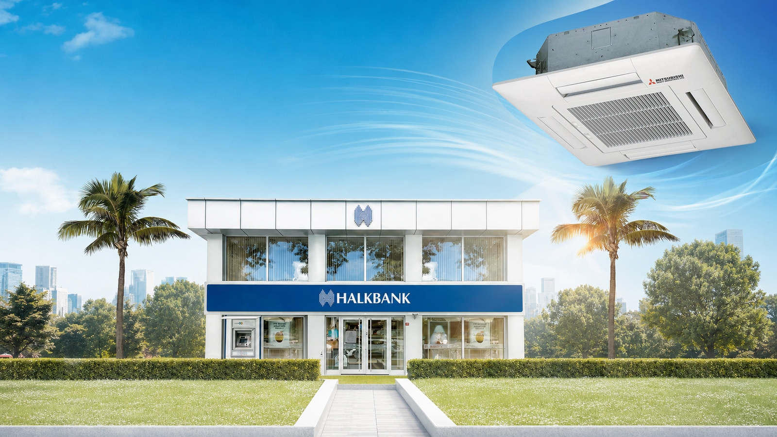 Mitsubishi Heavy Klima Sistemleri ile Halk Bank Şubelerinde 8 Yıllık Güven ve Konfor İş Birliği 2026'da Devam Ediyor Mitsubishi Heavy Klima Sistemleri ile Halk Bank Şubelerinde 8 Yıllık Güven ve Konfor İş Birliği 2026'da Devam Ediyor