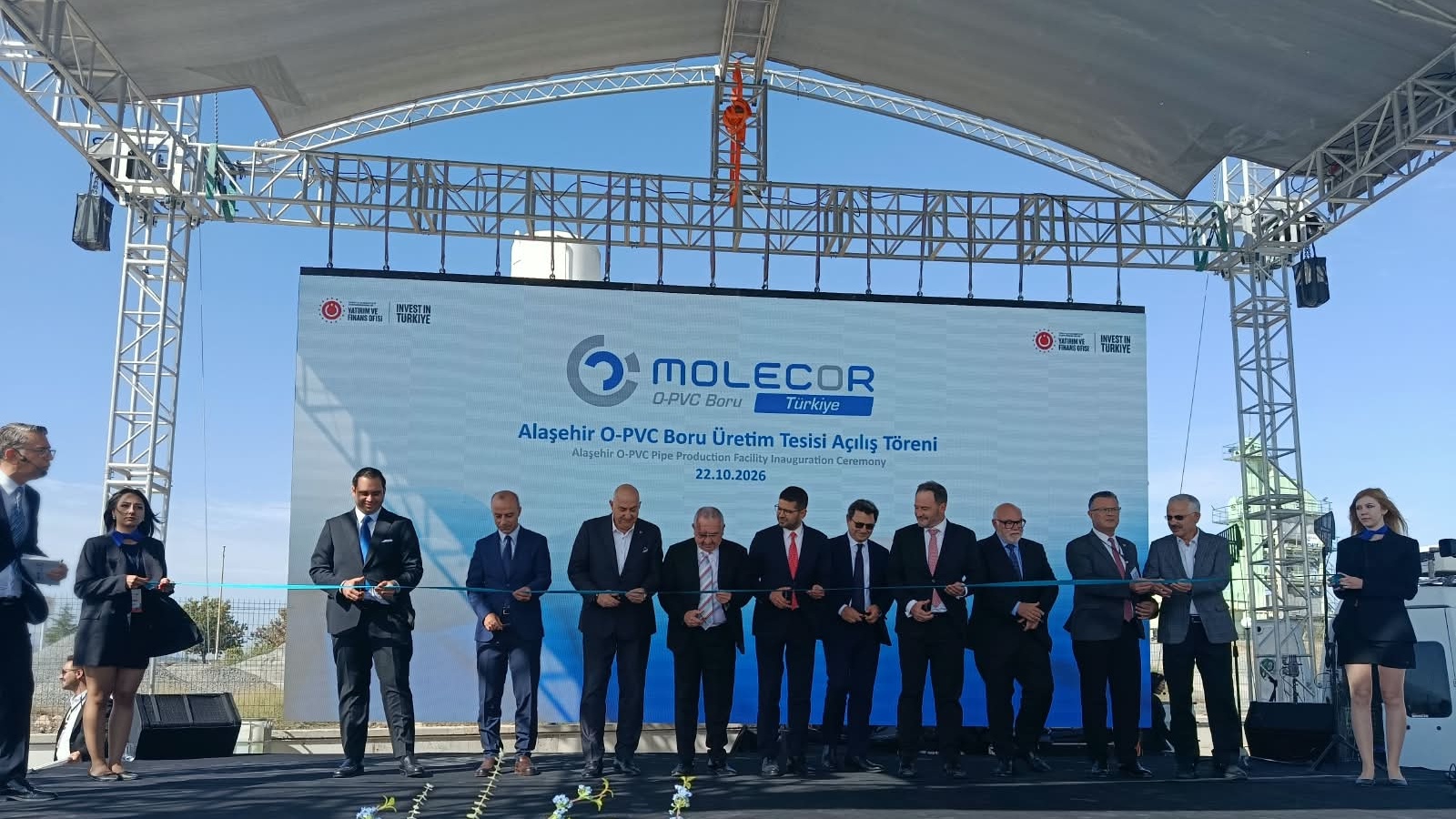 Molecor Türkiye, Alaşehir’deki Yeni Üretim Tesisini Hizmete Açtı