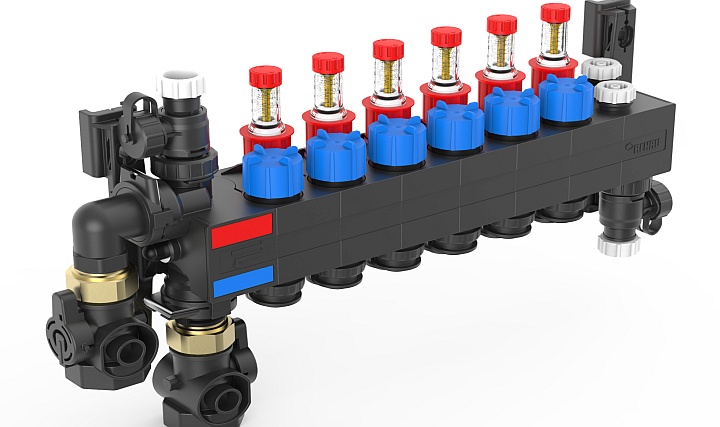 REHAU'dan RAUTHERM SPEED HKV-D Polimer Kollektör