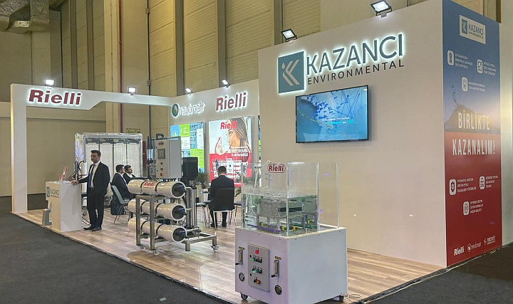 Rielli, IFAT Eurasia Fuarı'nda Yerini Aldı