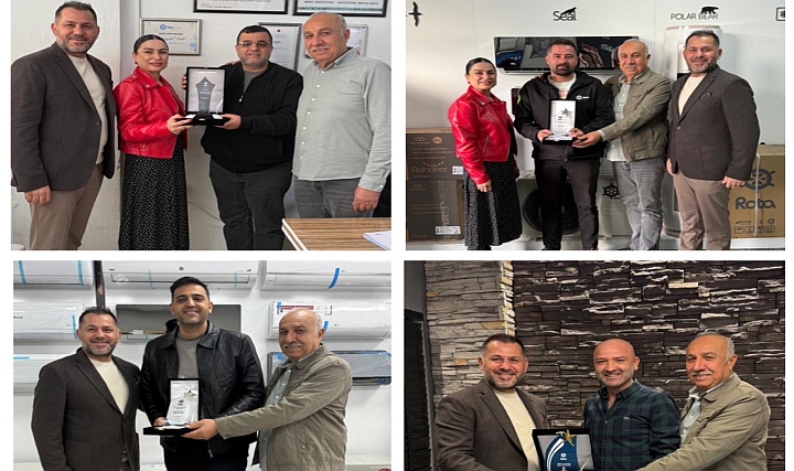 Rota Klima, Başarılı Yetkili Satıcılarını Plaketle Ödüllendirdi