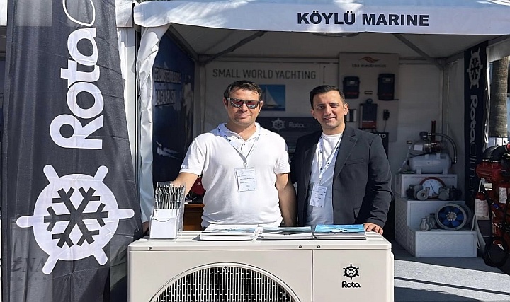 Rota Klima, Isı Pompasını Bodrum Boat Fuarında Tanıttı Rota Klima, Isı Pompasını Bodrum Boat Fuarında Tanıttı