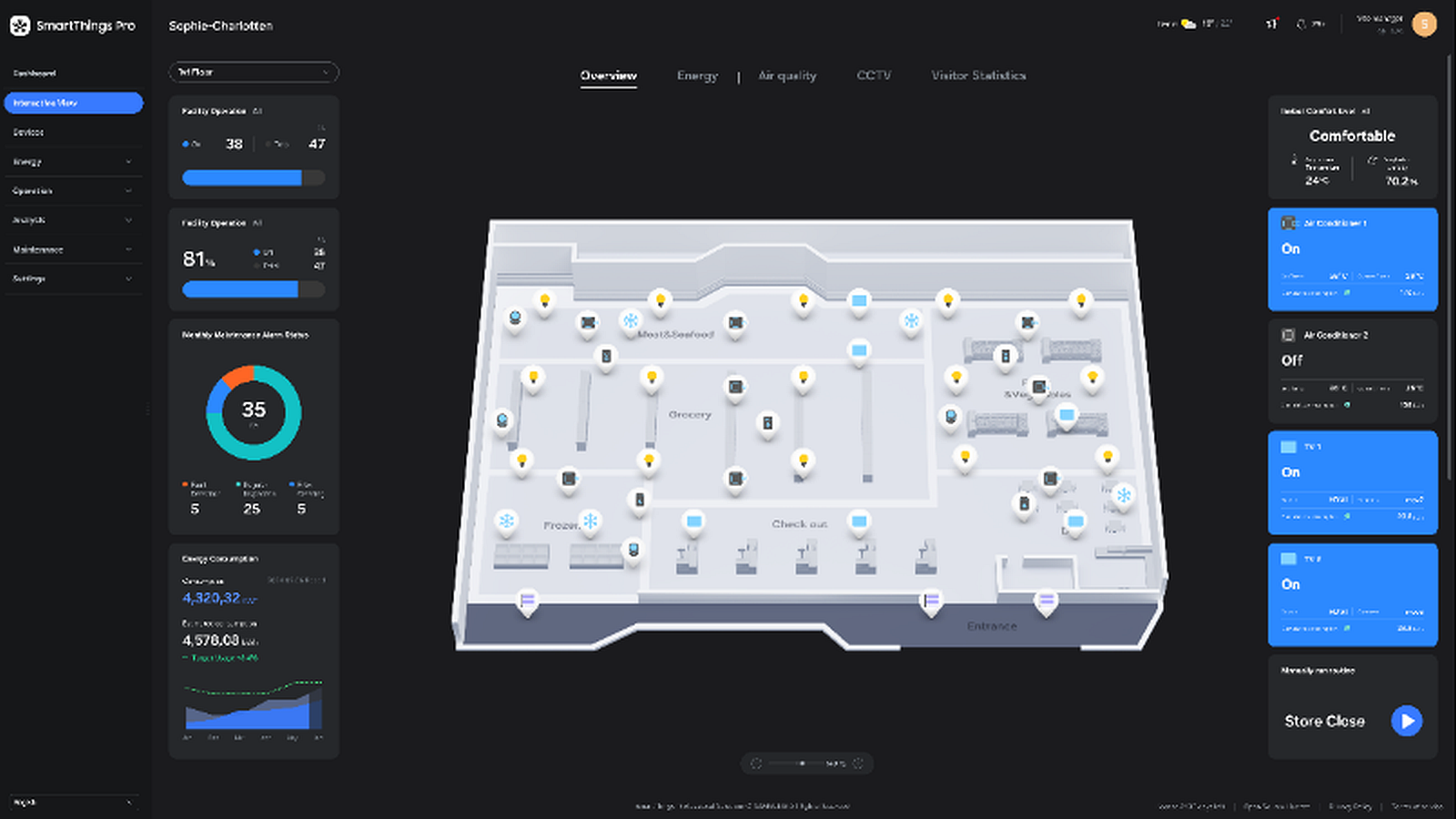 Samsung SmartThings Pro ile Bina Yönetimi