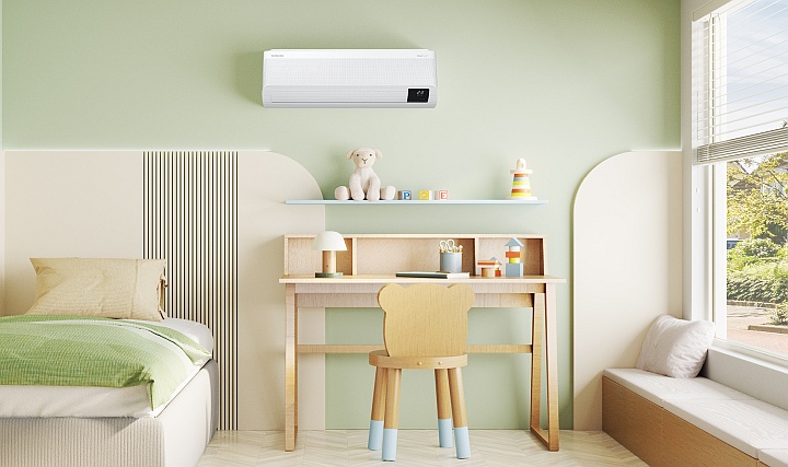 Samsung WindFree Premium Plus Klima ile Çocuklarınız Klima Rüzgarına Sesine Maruz Kalmadan Uyuyacak