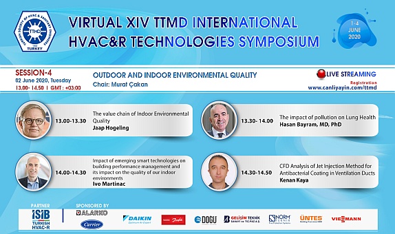 Sanal TTMD XIV. Uluslararası Yapıda Tesisat Teknolojisi Sempozyumu Başladı
