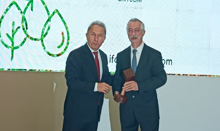 Su ve Çevre Teknolojileri Dergimize IFAT Eurasia Fuarı'ndan Katılımcı Ödülü