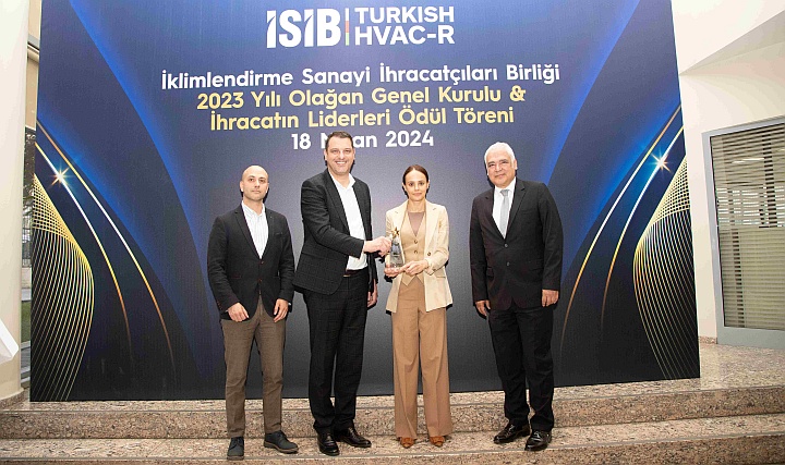 Systemair Türkiye'ye İhracatta Başarı Ödülü Systemair Türkiye'ye İhracatta Başarı Ödülü