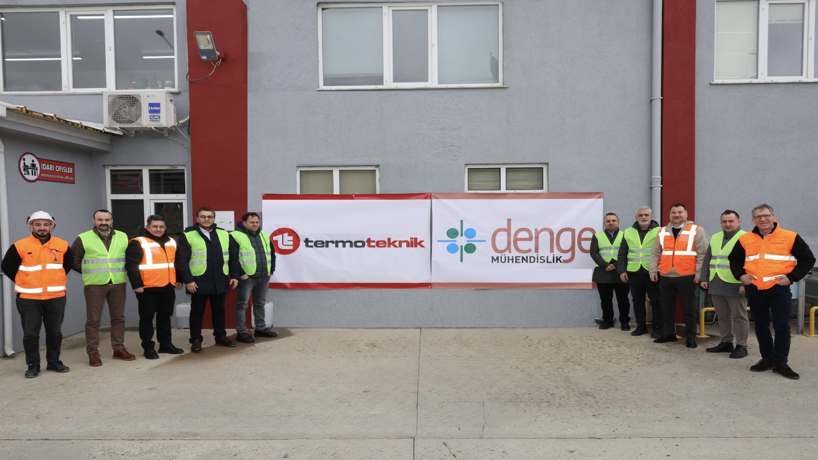 Termo Teknik, Bayisi Denge Mühendislik'i Çorlu Fabrikasında Ağırladı Termo Teknik, Bayisi Denge Mühendislik'i Çorlu Fabrikasında Ağırladı