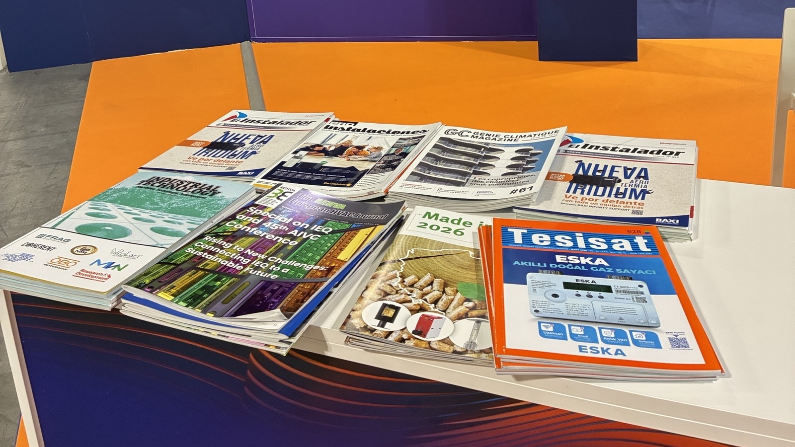 Tesisat Dergimiz, MCE Mostra Convegno Expocomfort Fuarına Katıldı Tesisat Dergimiz, MCE Mostra Convegno Expocomfort Fuarına Katıldı