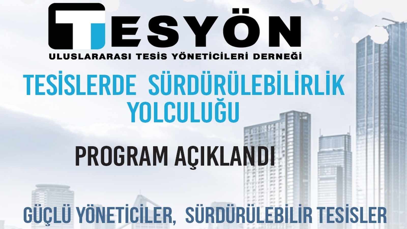 Tesislerde Sürdürülebilirlik Yolculuğu Programı açıklandı