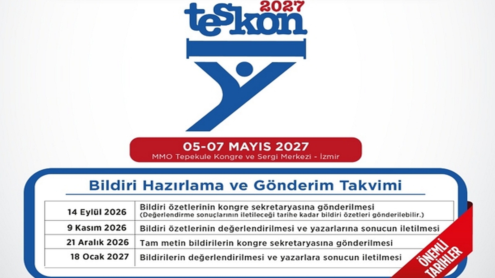 teskon2027 bildiri hazırlama ve gönderim süreci başladı teskon2027 bildiri hazırlama ve gönderim süreci başladı